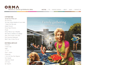 Desktop Screenshot of ormadesign.com